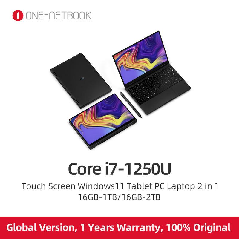 2023 NEW OneMix4S Core i7-1250U 16G+512GB 1TB 2TB Pocket Laptop Computer Notebook 10.1" IPS Win11 WiFi 6 ONE-NETBOOK PC 0.77KG